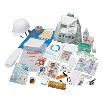 ナカガワ 防災用品 非常持出しセット44点 NK25-44 NK25-44