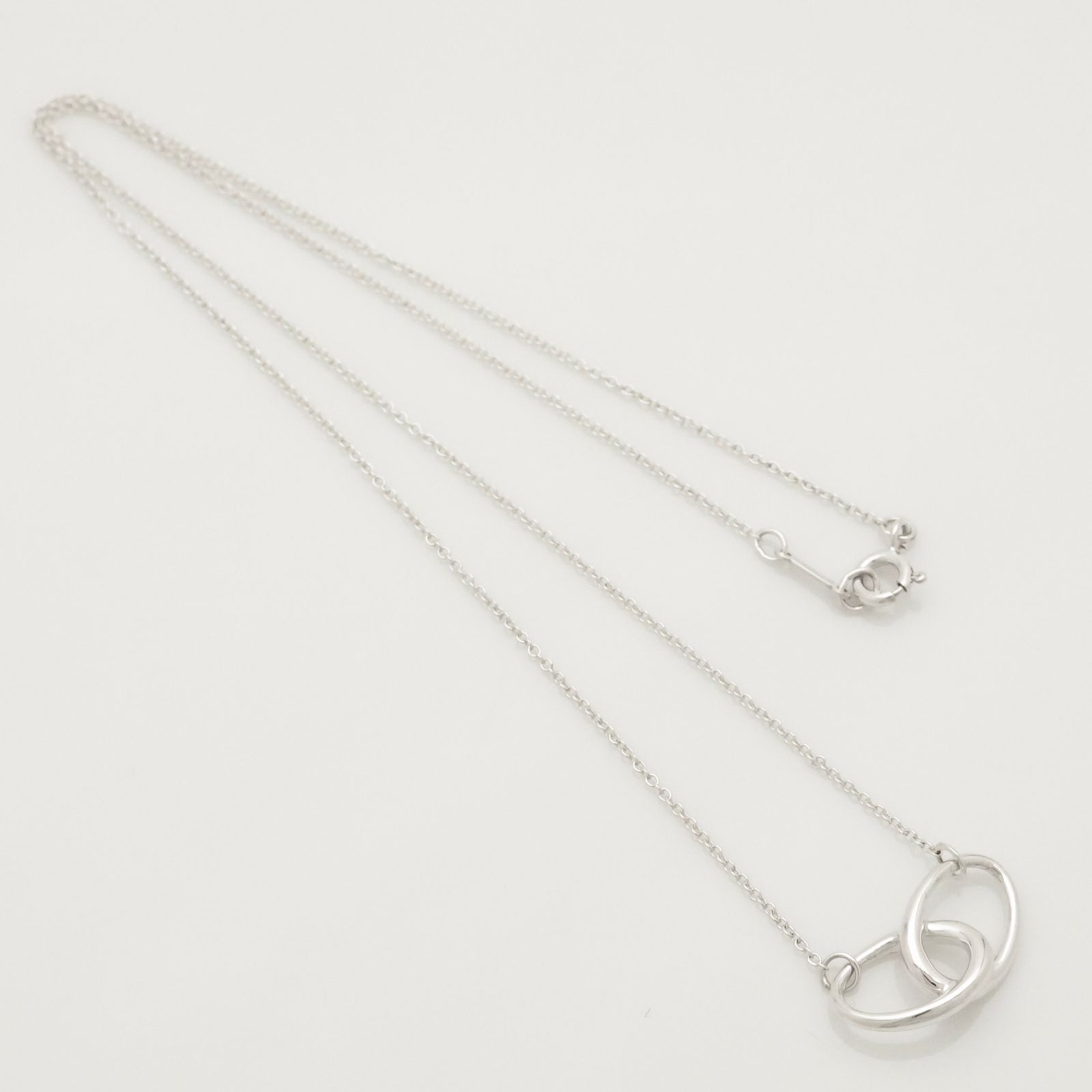 美品】ティファニー TIFFANY&Co. ダブル ループ エルサペレッティ  