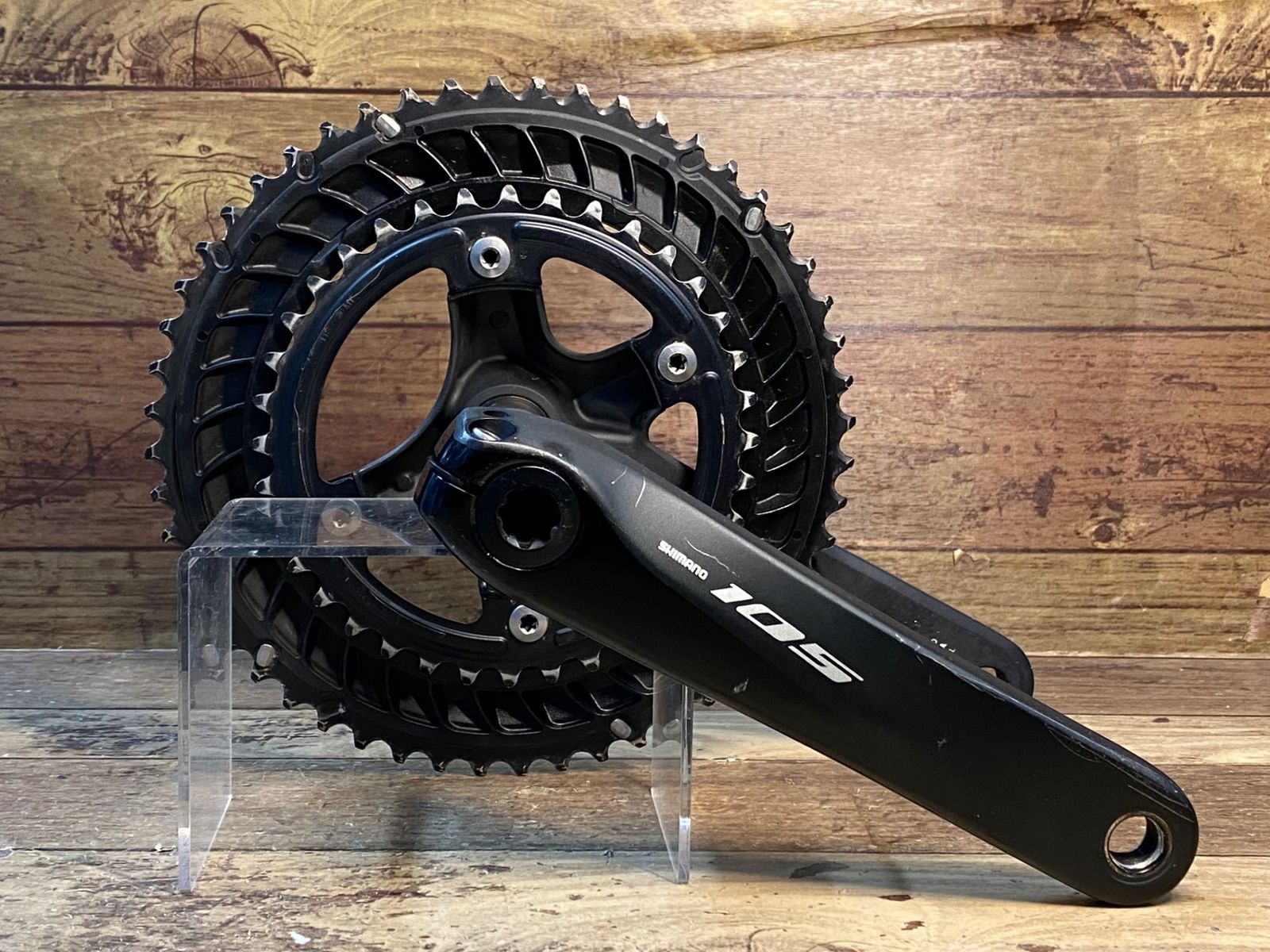 SHIMANO 105 クランク　52/36 175mm Amazon.com : SHIMANO 105 FC-R7100 Crankset - 175mm, 12-Speed