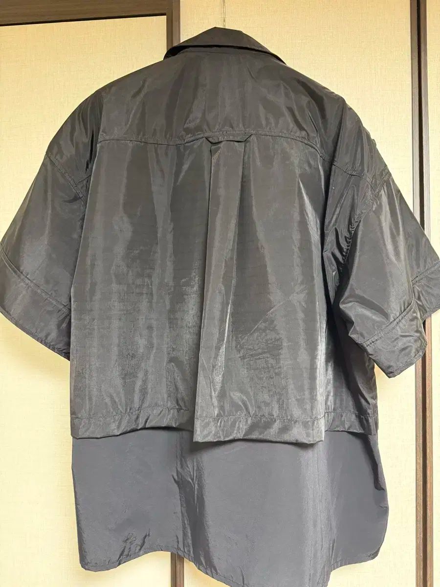 高感度な SONGZIO HOMME ソンジオ オム コレクション ベール ダブル レイヤード シャツ 46サイズ