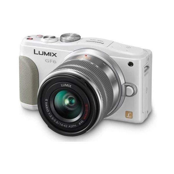 美品 LUMIX GF6W　ダブルレンズズームキット ホワイト Amazon | パナソニック ルミックス ミラーレス一眼カメラ