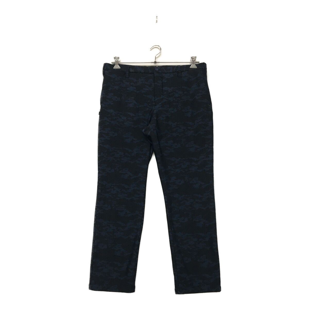 中古 メンズ ブリーフィング BRIEFING パンツ XL 紺 ネイビー 迷彩