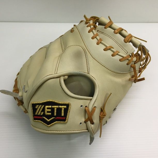 ZETT - 中古品 ゼット ZETT プロステイタス 軟式 キャッチャーミット BRCB30282 1108 中古品 ゼット ZETT プロステイタス 軟式 キャッチャーミット