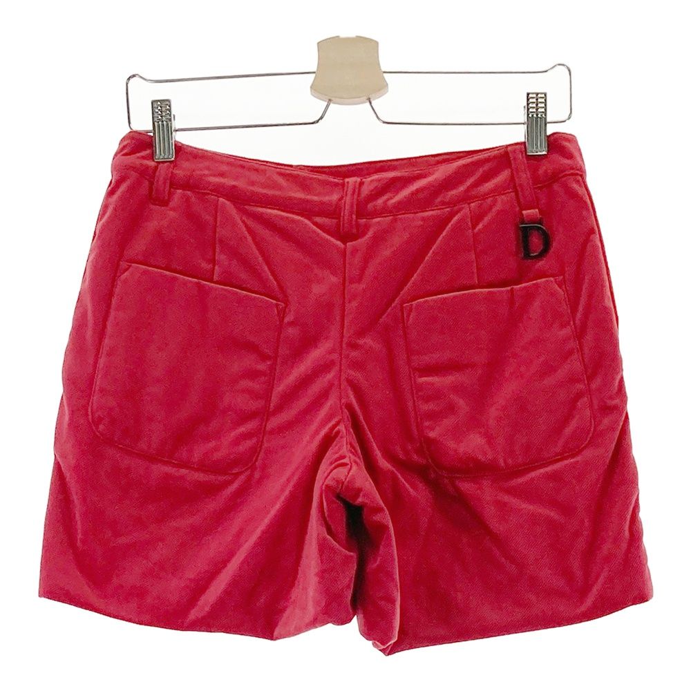 サイズ 2 DANCE WITH DRAGON ダンスウィズドラゴン 中綿 キュロットスカート レッド系 240101479695 ゴルフウェア レディース ストスト