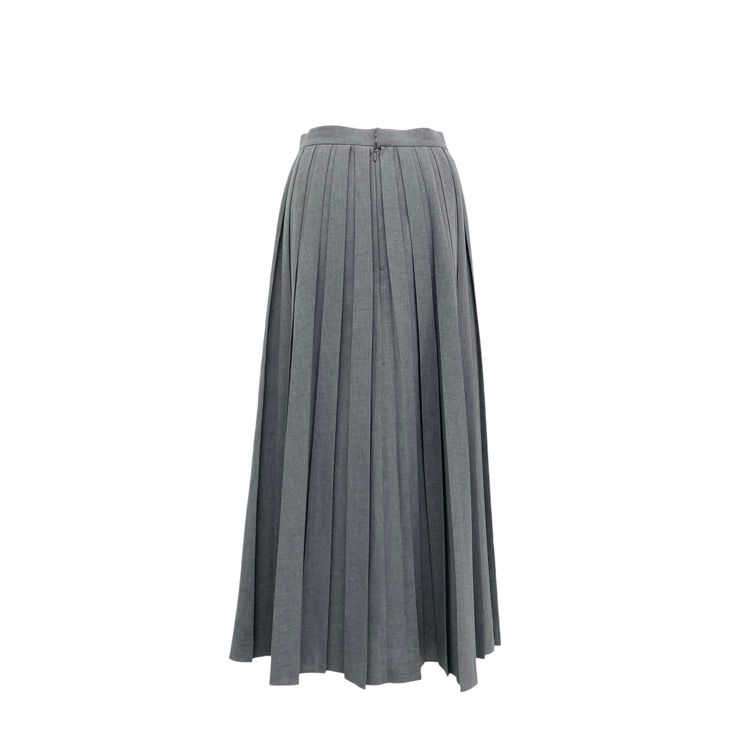 ENFOLD エンフォルド BOX-PLEATS SKIRT ボックスプリーツスカート グレー 38 300GA231-2790