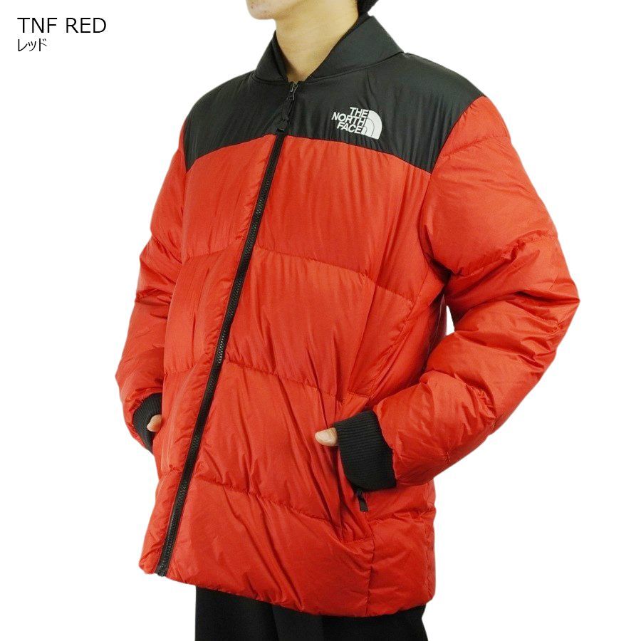THE NORTH FACE ダウンジャケット M レッド/ブラック（ザノース