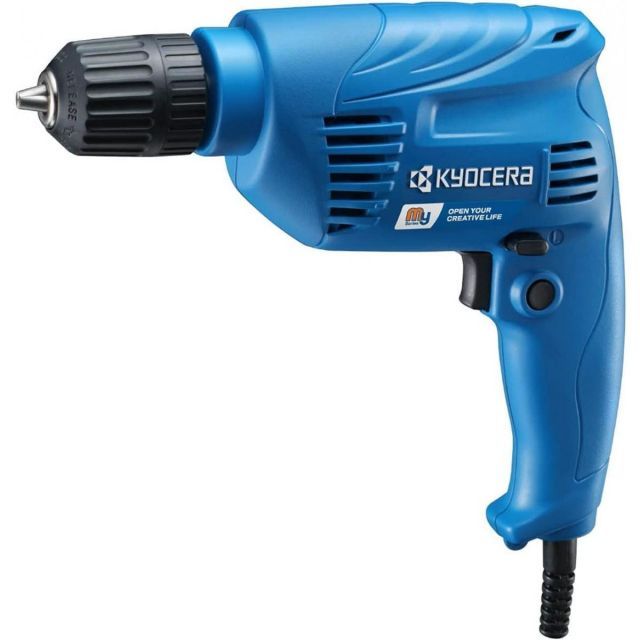 京セラ 旧リョービ ドリル MD-12VR 入門機 無段変速付 穴あけ キーレスチャック 正転 逆転機能付