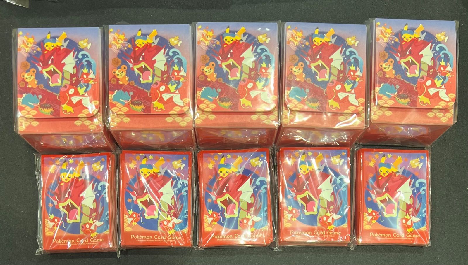 スペシャルBOX ポケモンセンターヒロシマ サプライのみ スリーブ デッキケース 各5個セット 10991