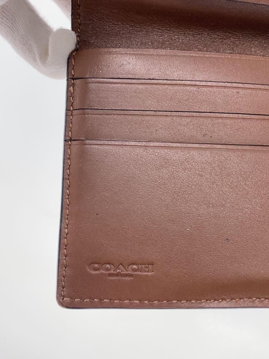 COACH 長財布 ブラウン メンズ