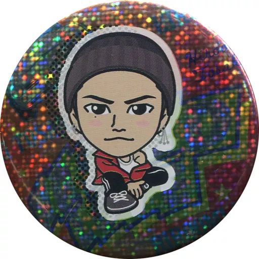 中古】バッジ・ピンズ 登坂広臣 56mm缶バッジ(WASTED LOVE(ニット帽