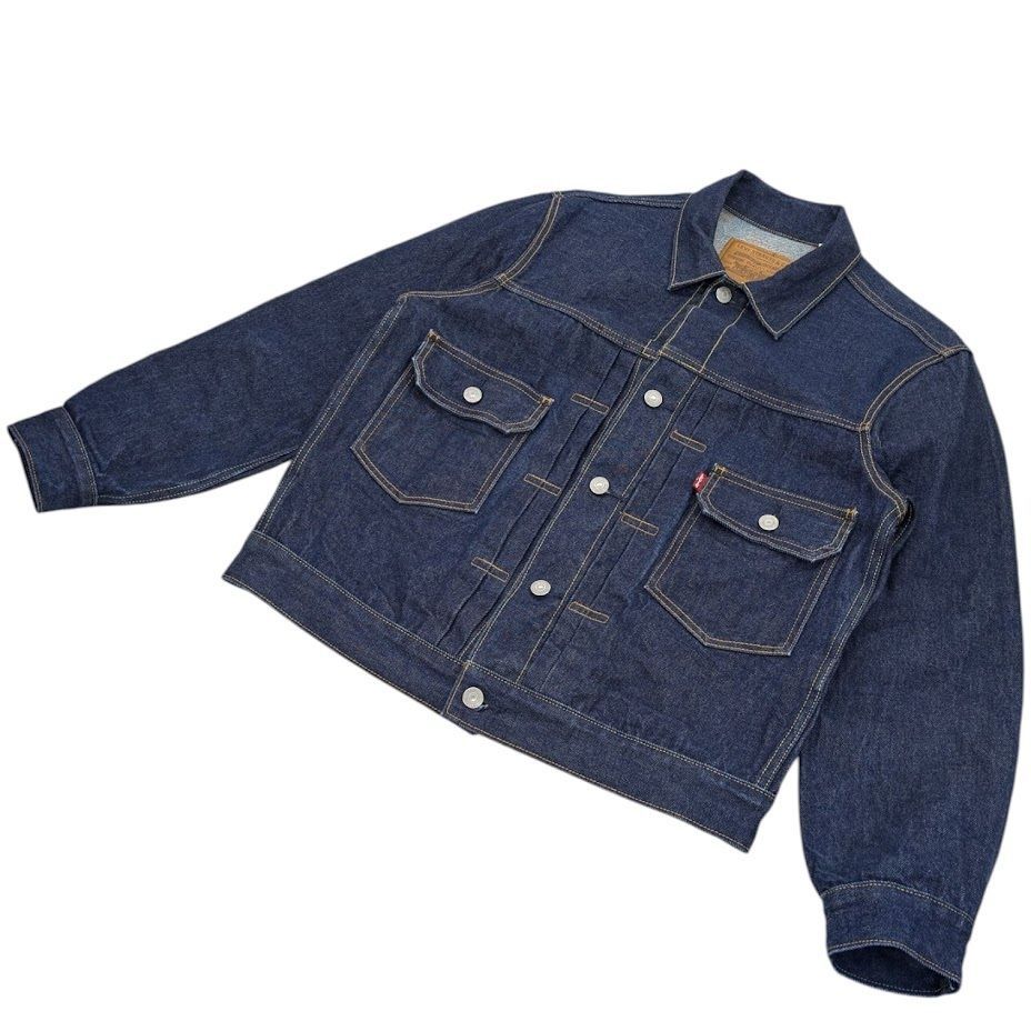 超美品　LEVI'S デニムジャケット　2nd TYPEⅡトラッカージャケット Levi's PREMIUM 2nd JACKET SIZE L PC9-0022T-0000 BIG E