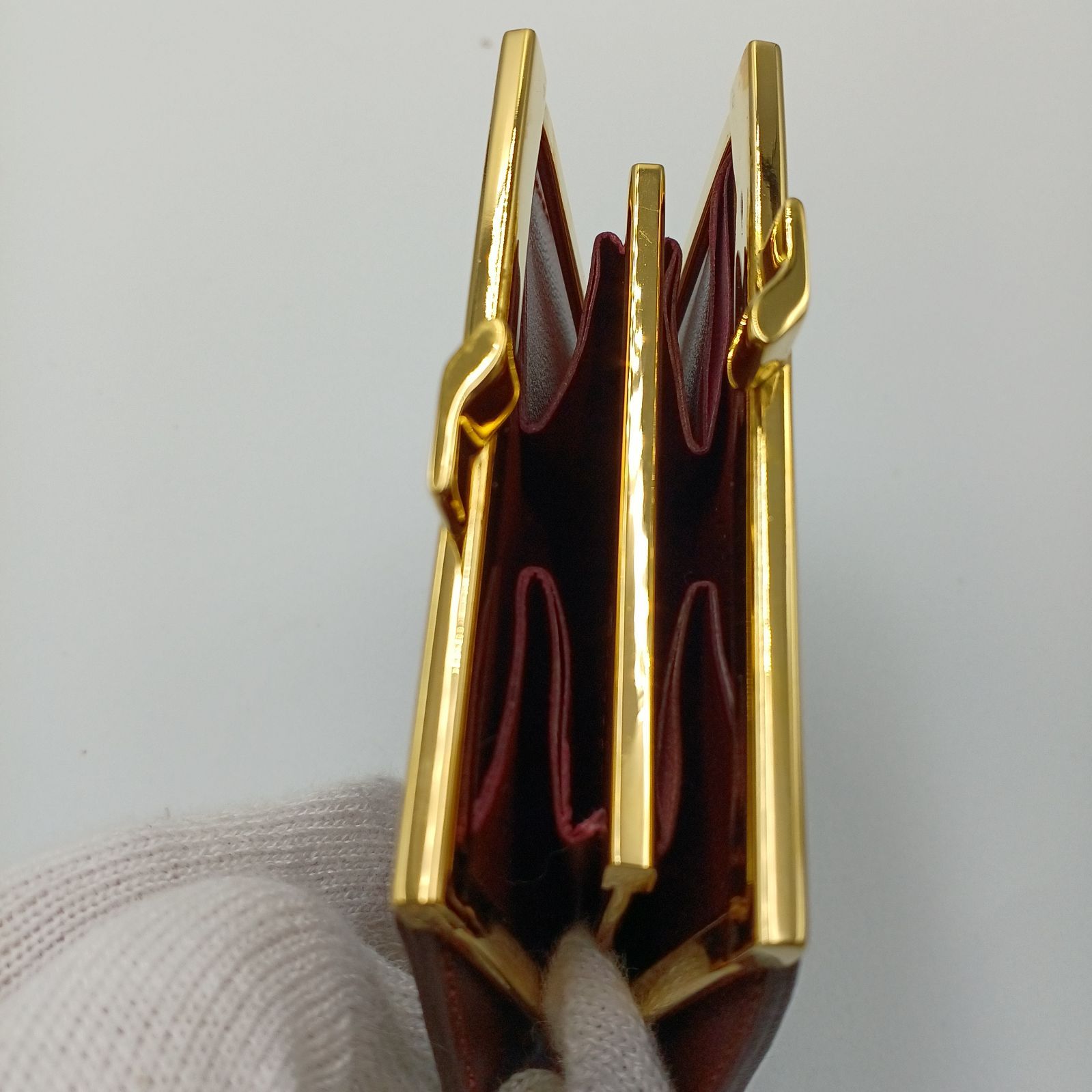 Cartier カルティエ マストライン がま口 コインケース 小銭入れ