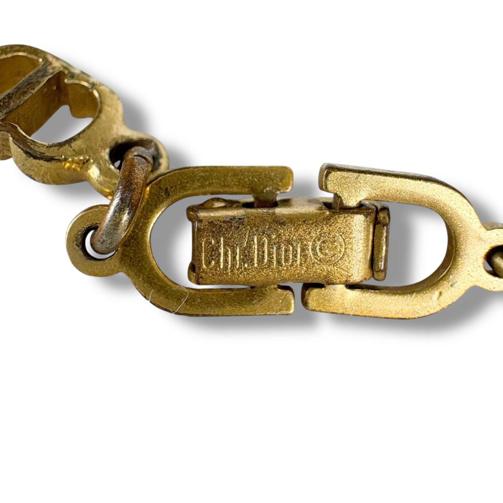 DIOR クリスチャンディオール　ブレスレット　CDロゴ　ゴールド クリスチャンディオール Christian Dior ブレスレット CDロゴ