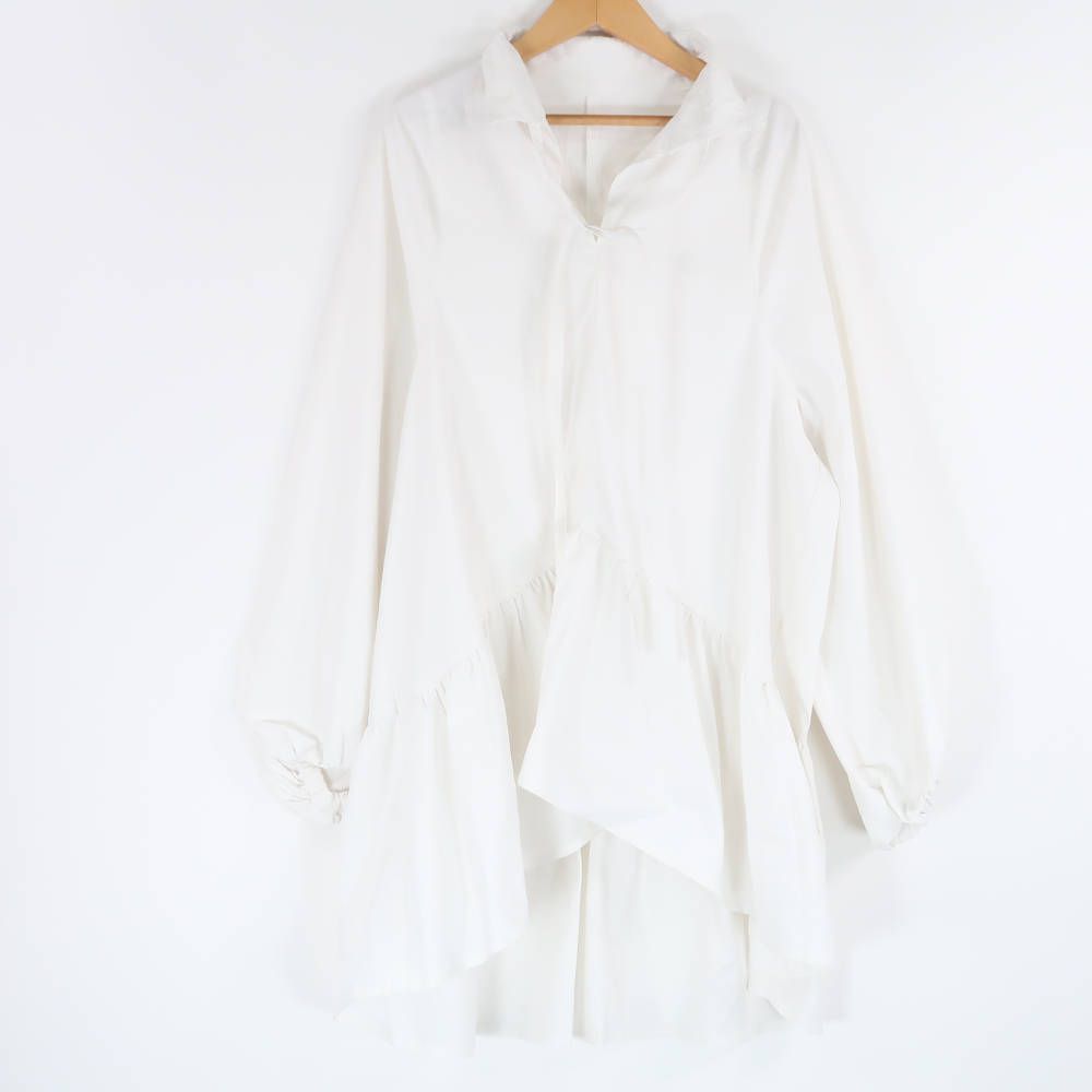 美品 iNtimite アンティミテ 62230101 シャツ F ポリエステル 長袖 プルオーバー パフスリーブ レディース AK295A37 美品 iNtimite アンティミテ 62230101 シャツ F ポリエステル