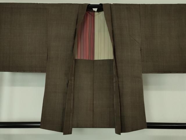 平和屋本店□極上 本場結城紬 重要無形文化財 アンサンブル 羽織セット