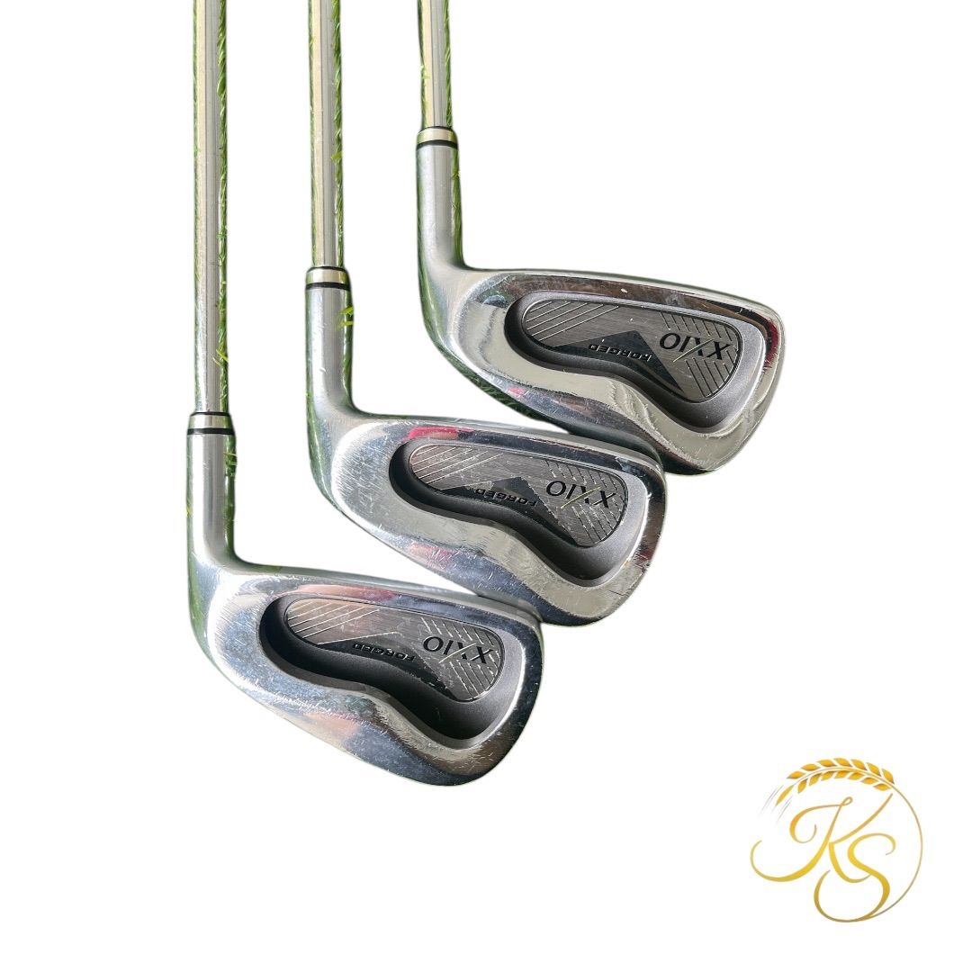 ゼクシオ アイアン 3本 右利き XXIO FORGED スチール N.S.PRO 950GH 