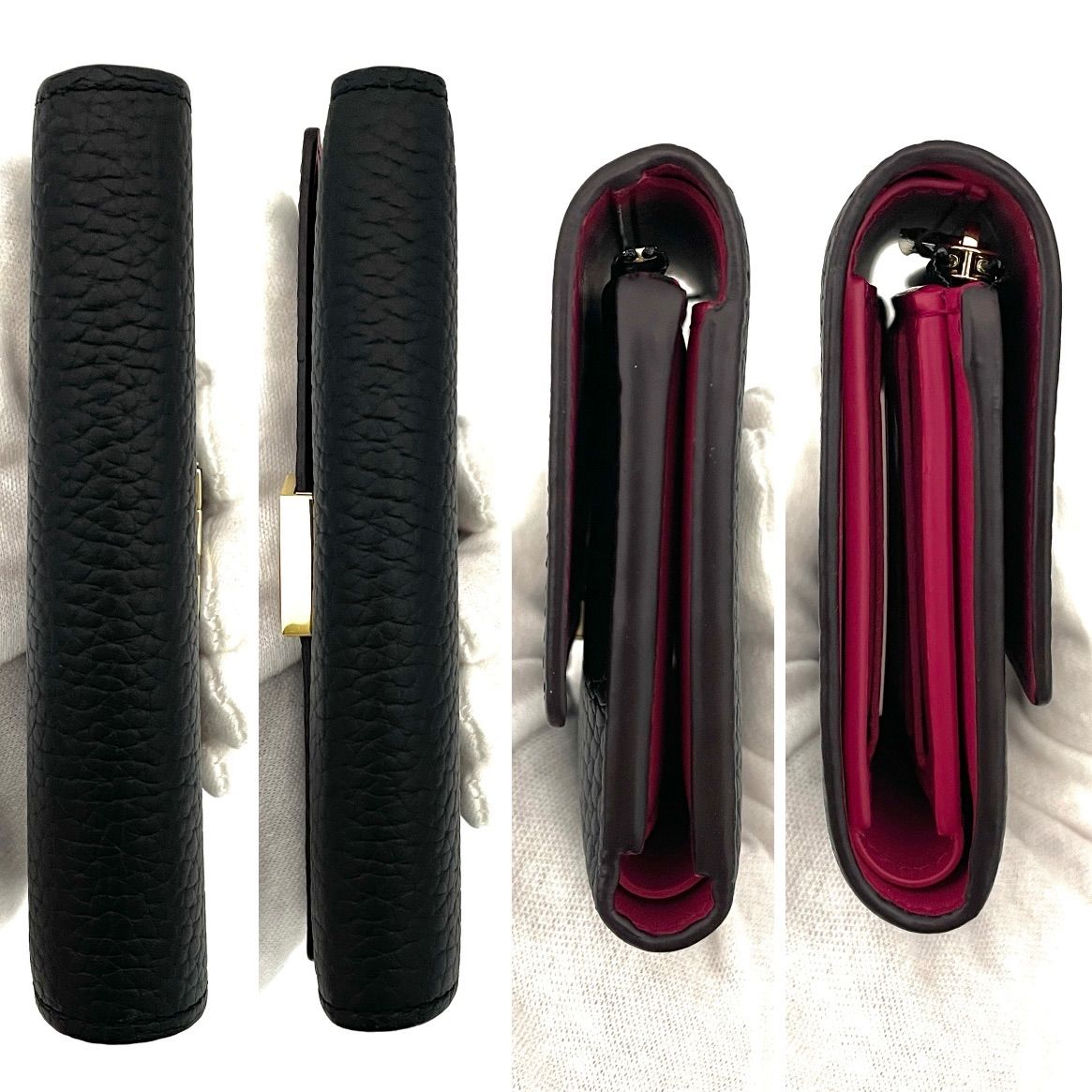 IC✨新型ホック【ルイヴィトン】LV ポルトフォイユ カプシーヌ