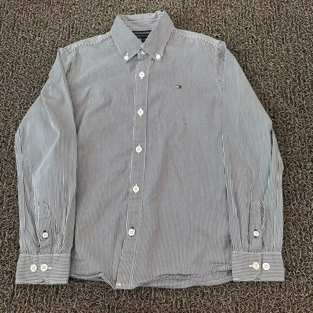 Tommy Hilfiger(トミーヒルフィガー) キッズ ストライプ シャツ 120 サイズ