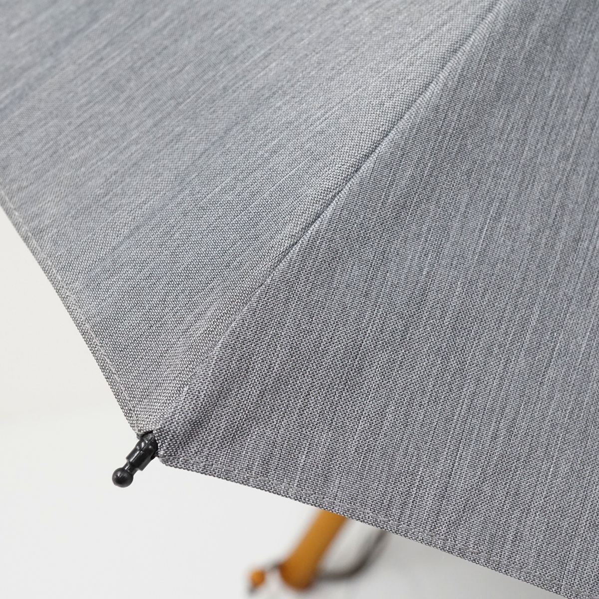 サンバリア100 完全遮光折日傘 USED美品 2段折 フロスト グレー 