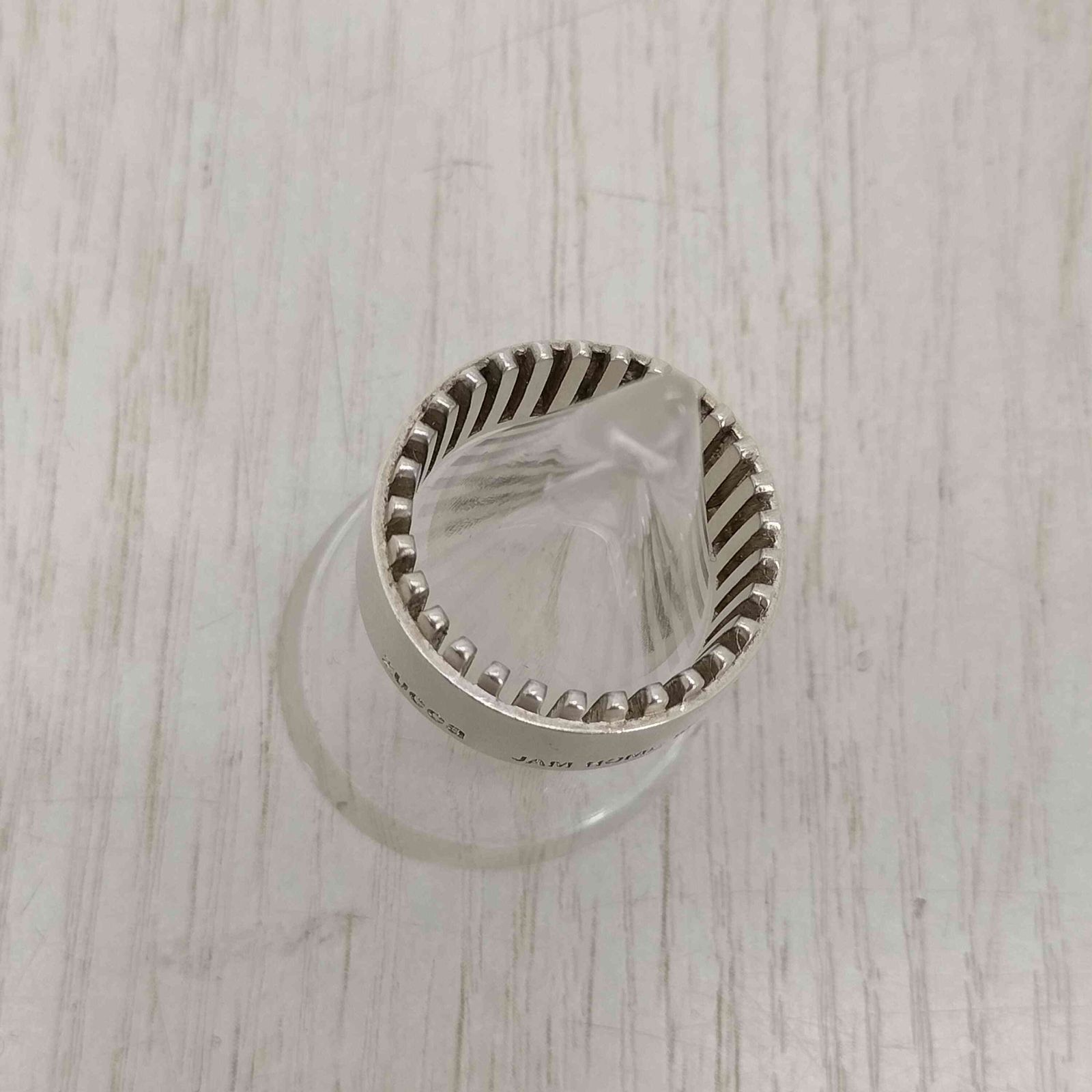 ジャムホームメイド JAM HOME MADE シルバー刻印 デザインリング