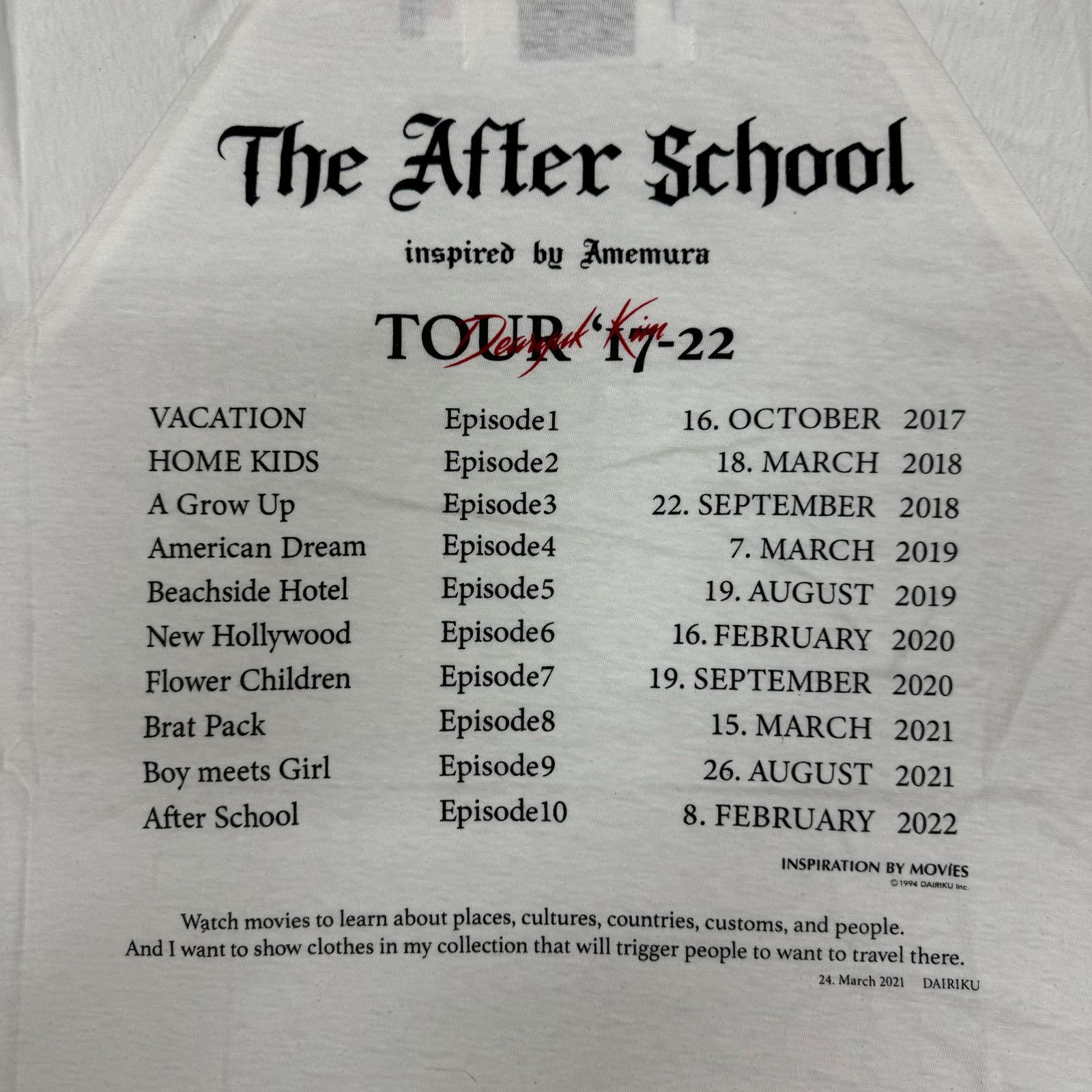 定価19800円 新品 DAIRIKU 22AW 