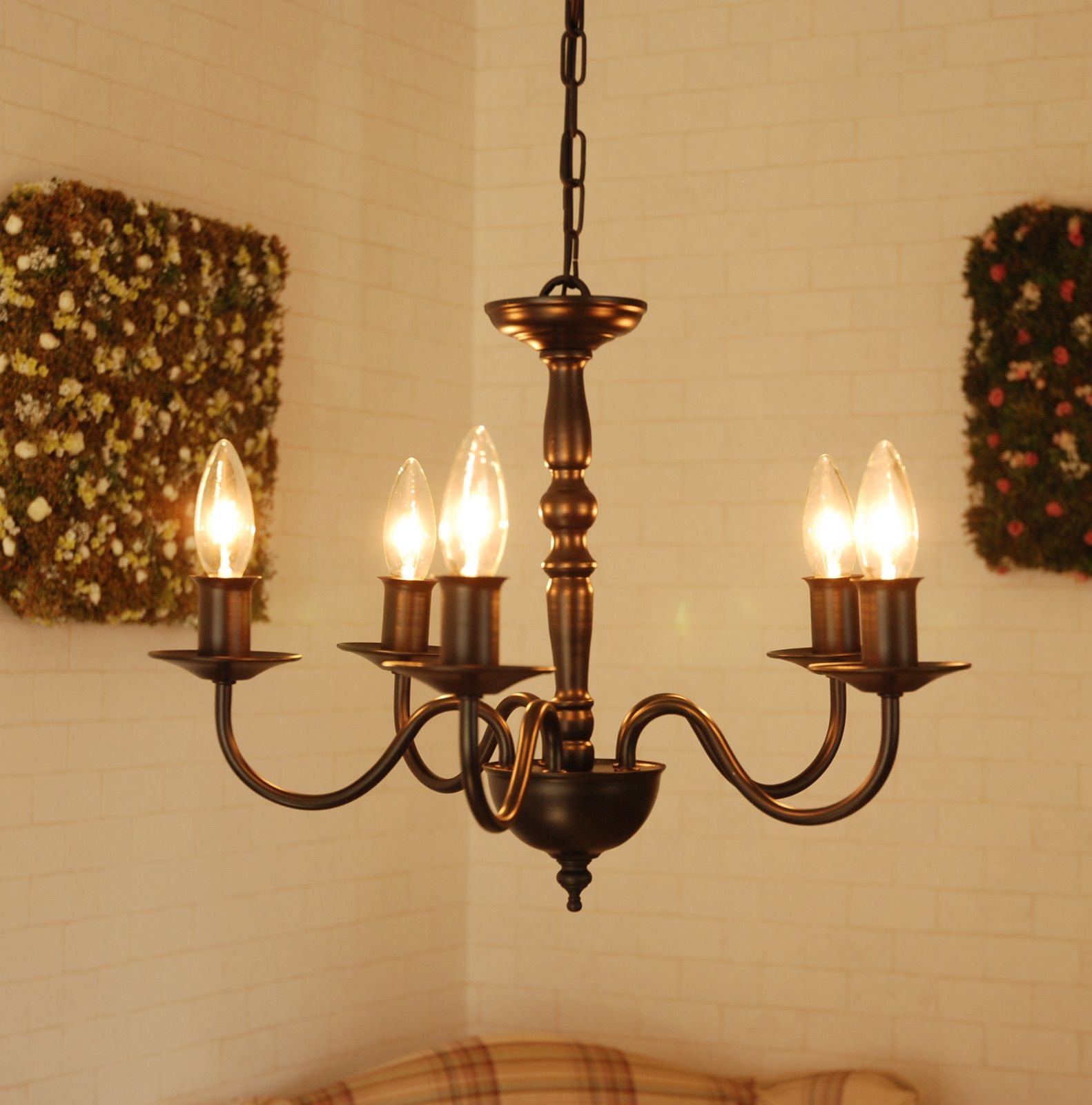 シャンデリア ブラック ペンダントライト 黒 おしゃれ led 対応