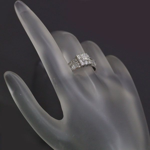 pt900天然ダイヤトップ0.447ct