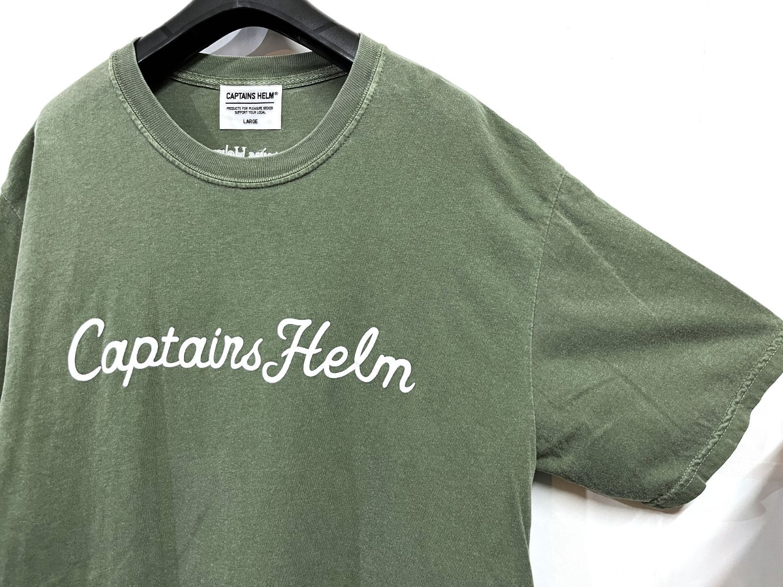 CAPTAINS HELM - Y.W.R.A. LS TEE (WHITE) / オリジナル