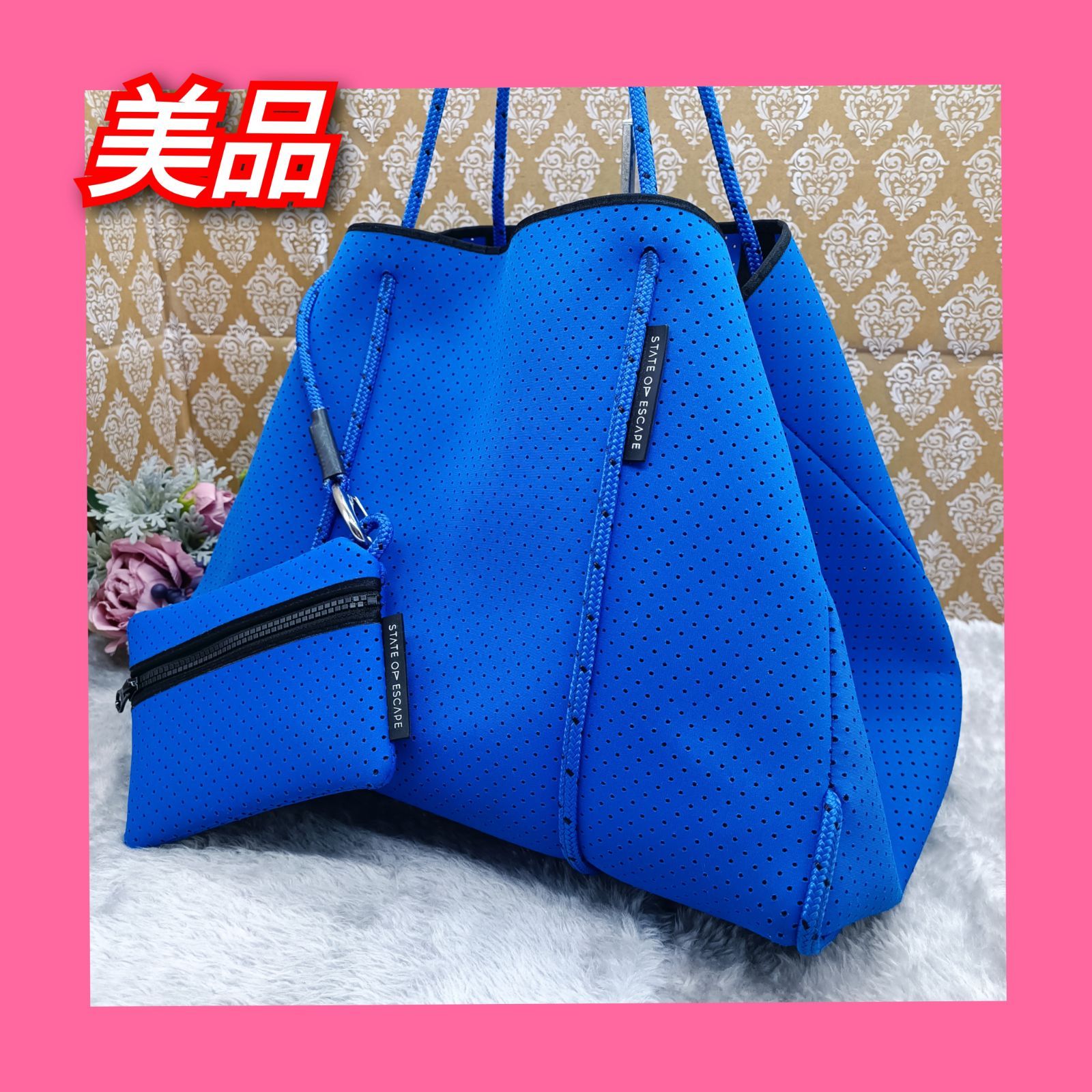 STATE OF ESCAPE 》 ☆美品☆ ステートオブエスケープ トートバッグ 