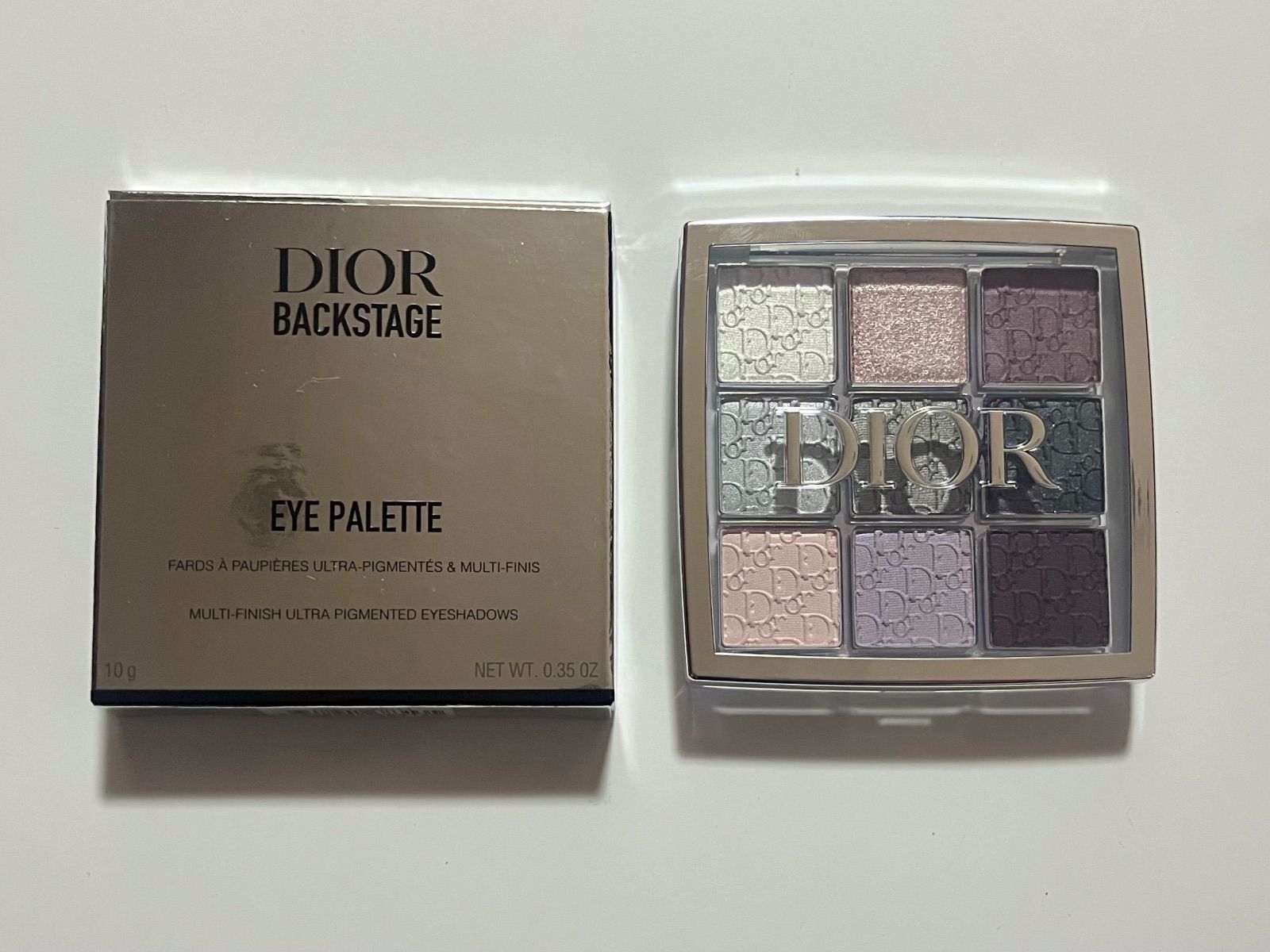 美品 ディオール バックステージアイパレット 011 シルバー Dior