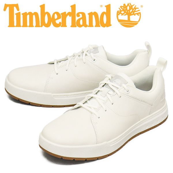 Timberland (ティンバーランド) A5Z2P MAPLE GROVE PREM LTHR OX メープルグローブオックスフォードシューズ White TB486 US9-約27.0cm