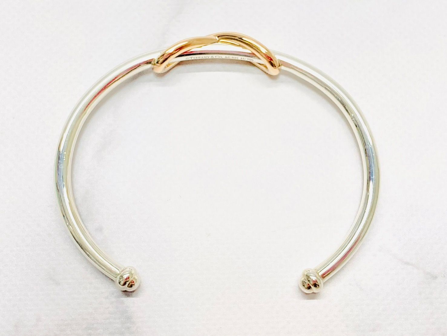 ☆TIFFANY&Co. ティファニー インフィニティ カフ バングル