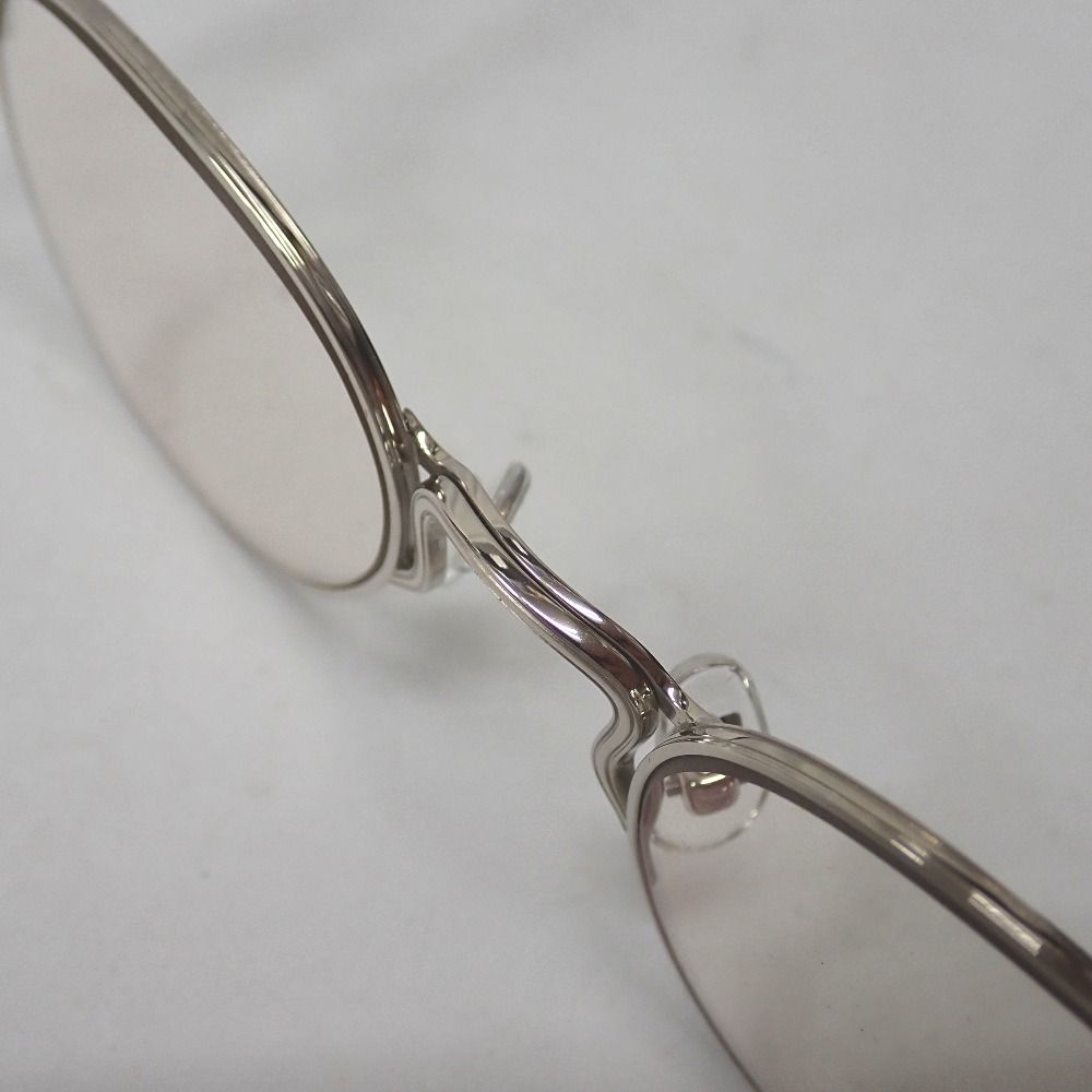 【即日発送】杉本圭　メガネ　KS-106 シルバー 杉本圭 シルバー 眼鏡 即日発送】杉本圭 メガネ KS-106 シルバー