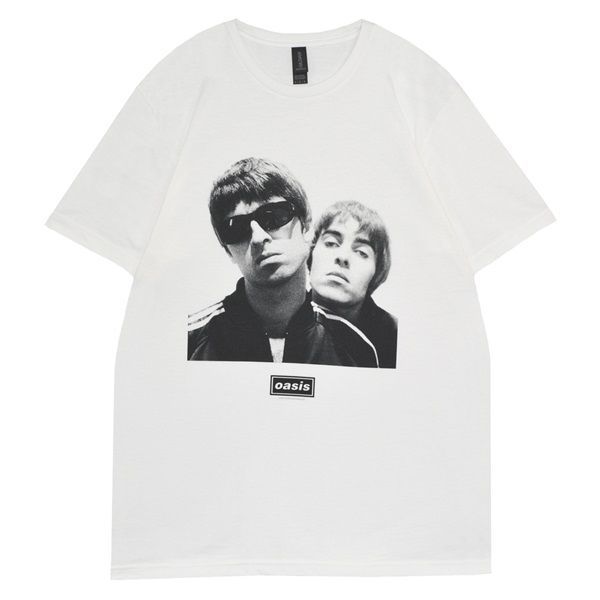 OASIS オアシス Noel & Liam Square Photo Tシャツ