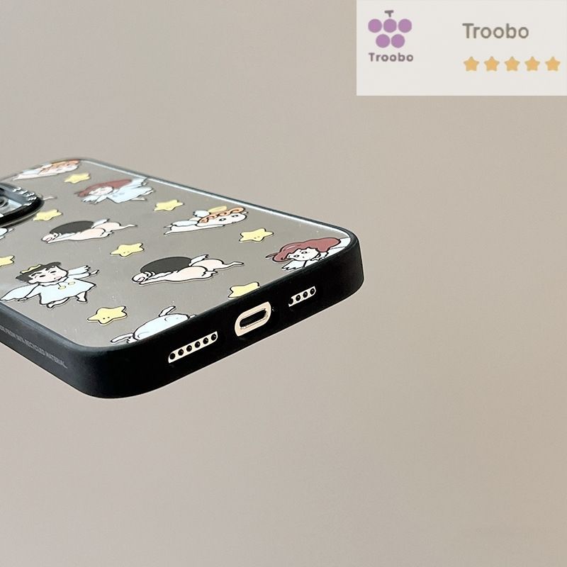 CASETIFY 天使ちゃん 30°C 以下 携帯iphoneケース 天使ちゃんしんちゃん iPhoneケース CASETiFY MagSafe対応