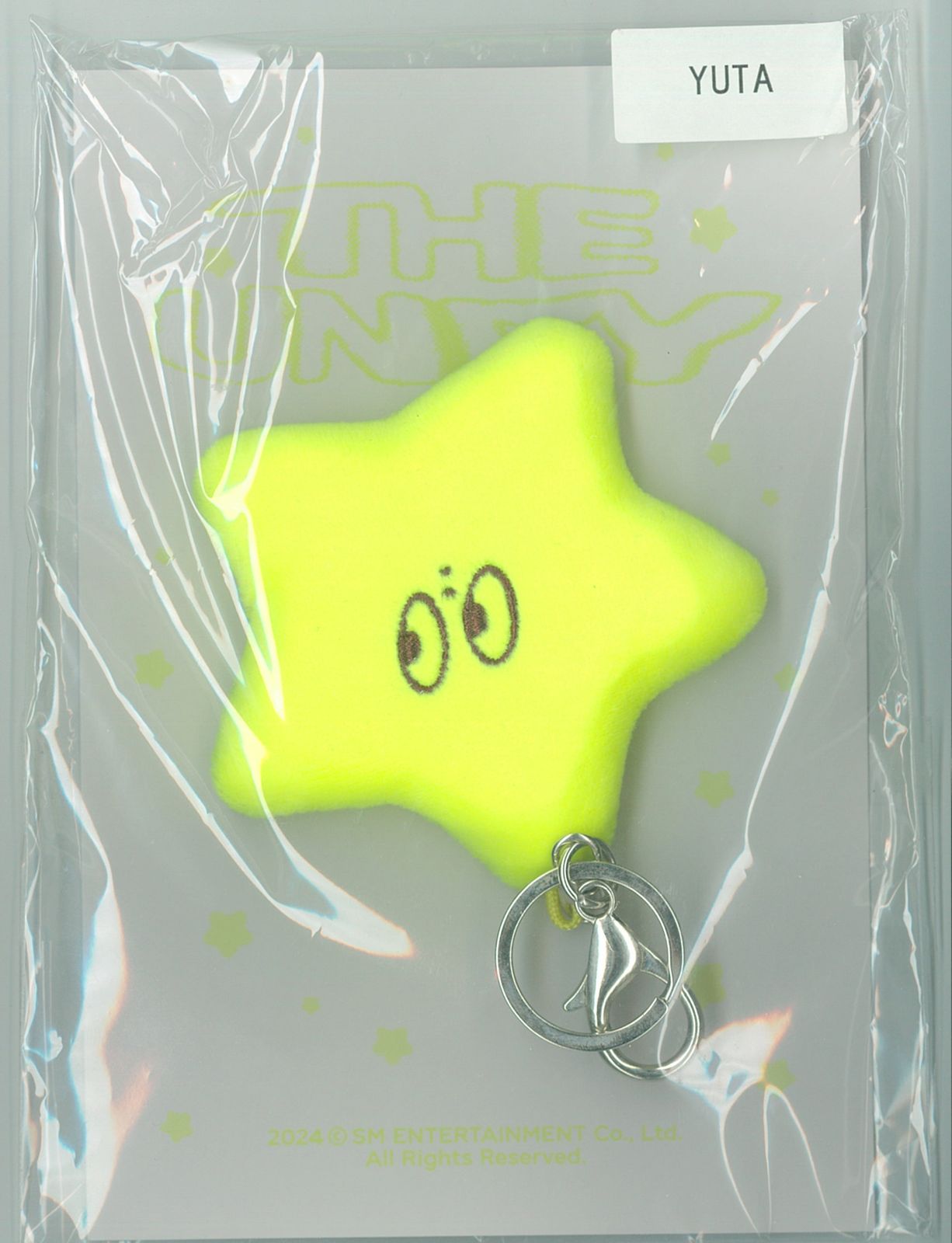 NCT 127 2024 NEO CITY:SEOUL THE UNITY YUTA STARFISH DOLL KEYRING SET