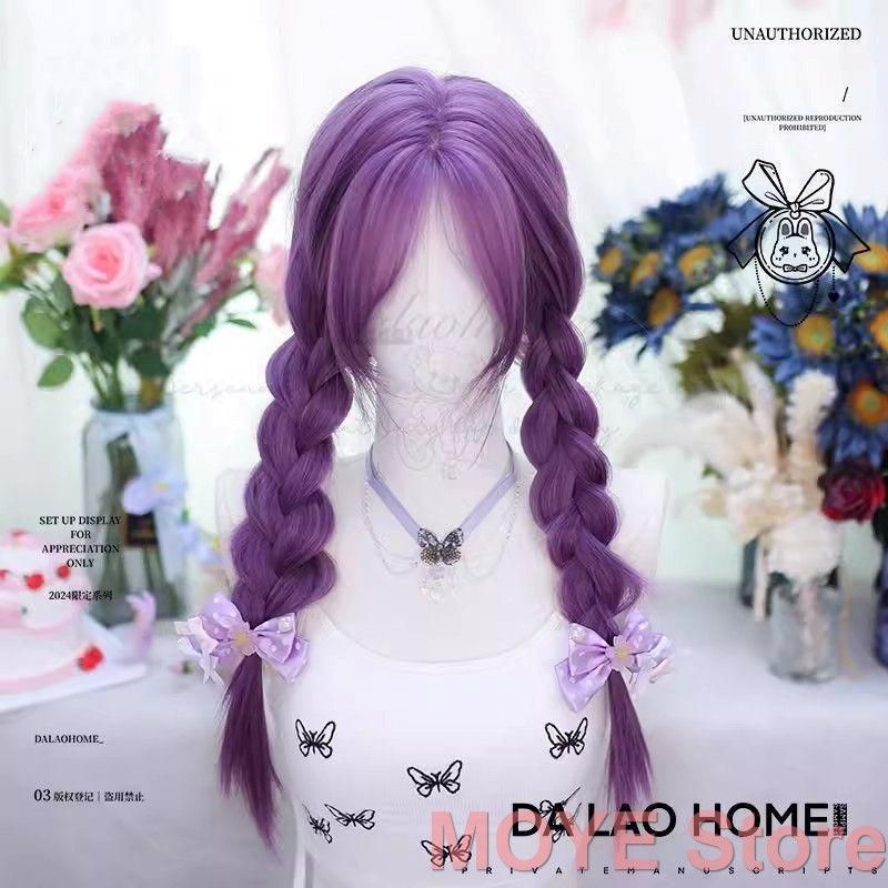 W03 原宿風 耐熱 ウィッグ かつら ロリータ 日常 ロングストレート 新品・未使用原宿風 耐熱 ウィッグ かつら ロリータ 日常 ロング
