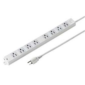工事物件雷ガードタップ 3P マグネット付 8個口 3m TAP-K8NSP-3