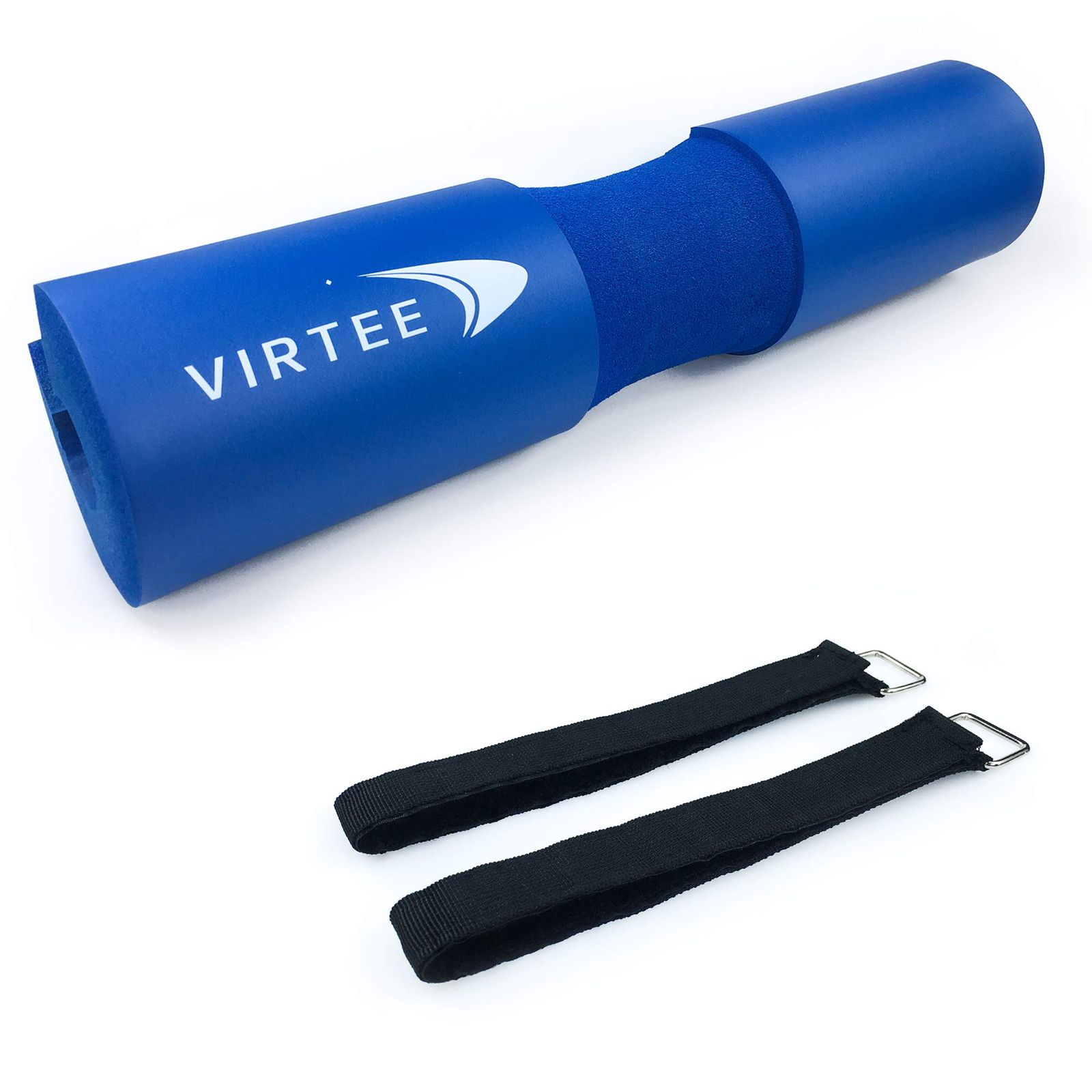Virtee 17.4インチ バーベルスクワットパッド 首と肩の保護パッド ランジ/スクワット/ヒップスラスト/ウェイトリフティング用クッション オリンピックサイズのバーに対応 ブルー [ブルー]
