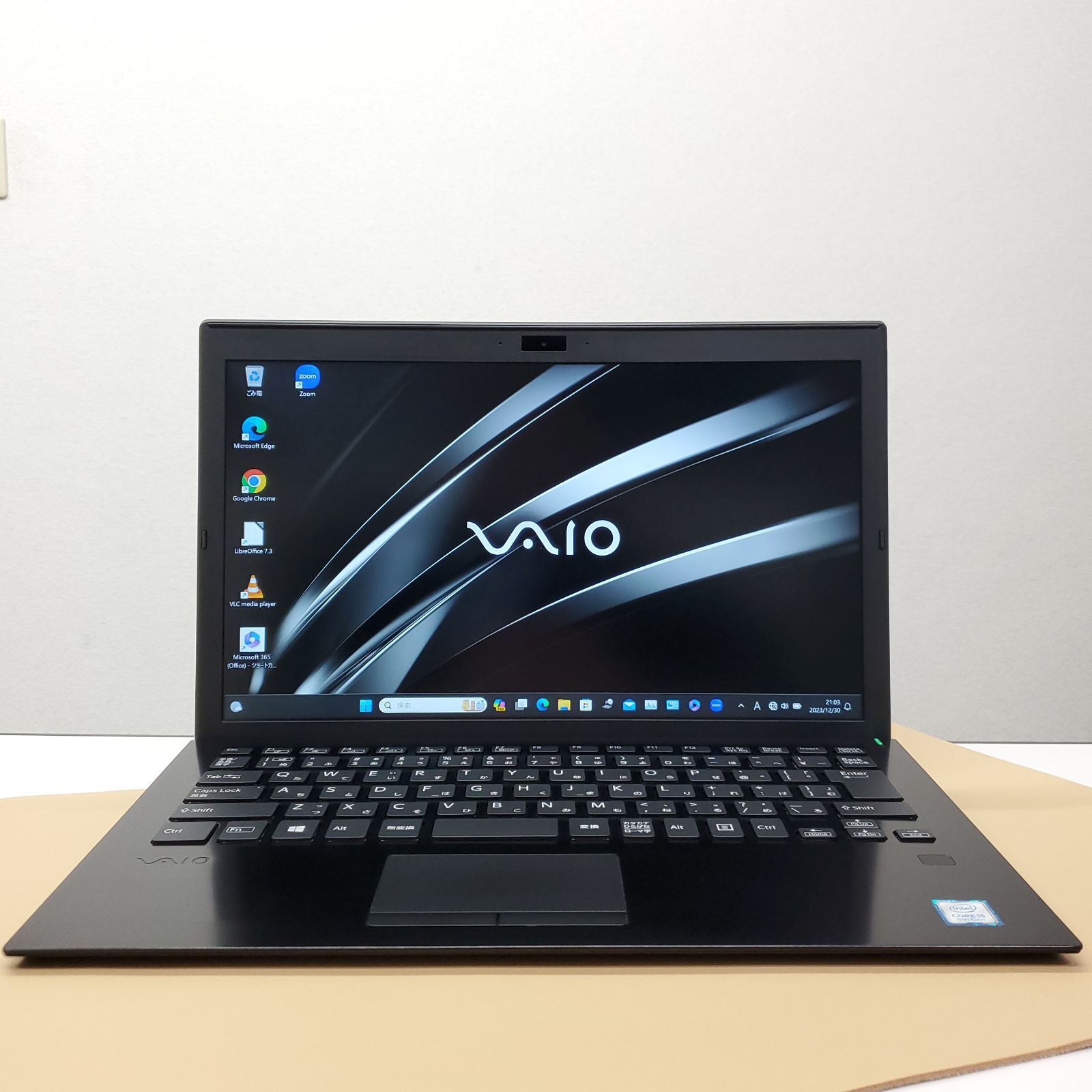 商品番号1357】VAIO 13.3型ノートパソコン 2020年製 第8世代Core i5