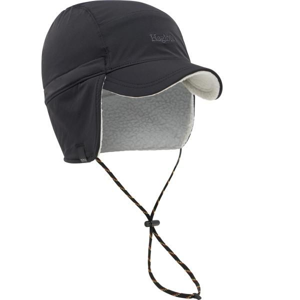 ホグロフス Mountain II Cap マウンテンキャップ 防寒キャップ メンズ レディース 耳あて付き スキー スノーボード アウトドア キャンプ Black