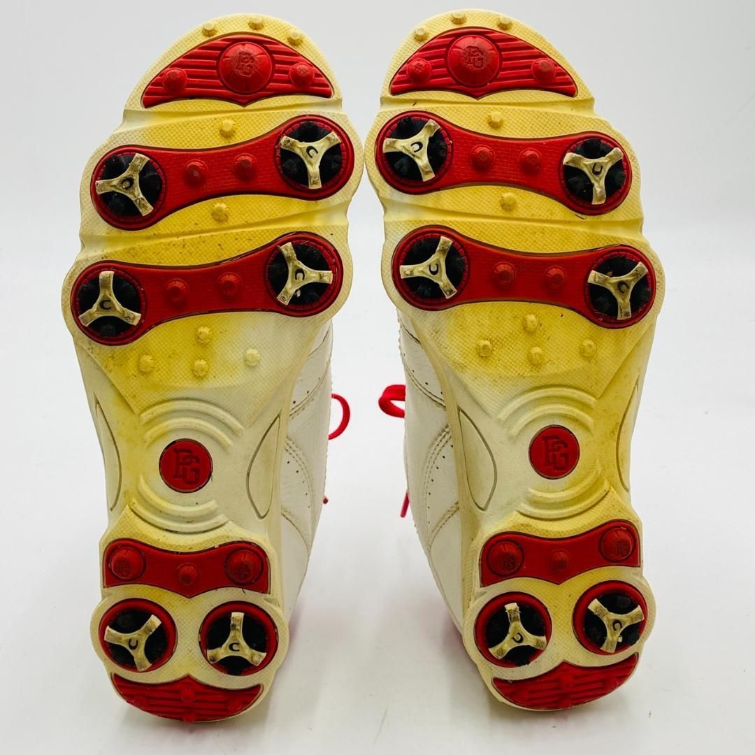 PEARLY GATESゴルフシューズ バイカラー レースアップ 23.5cm パーリー