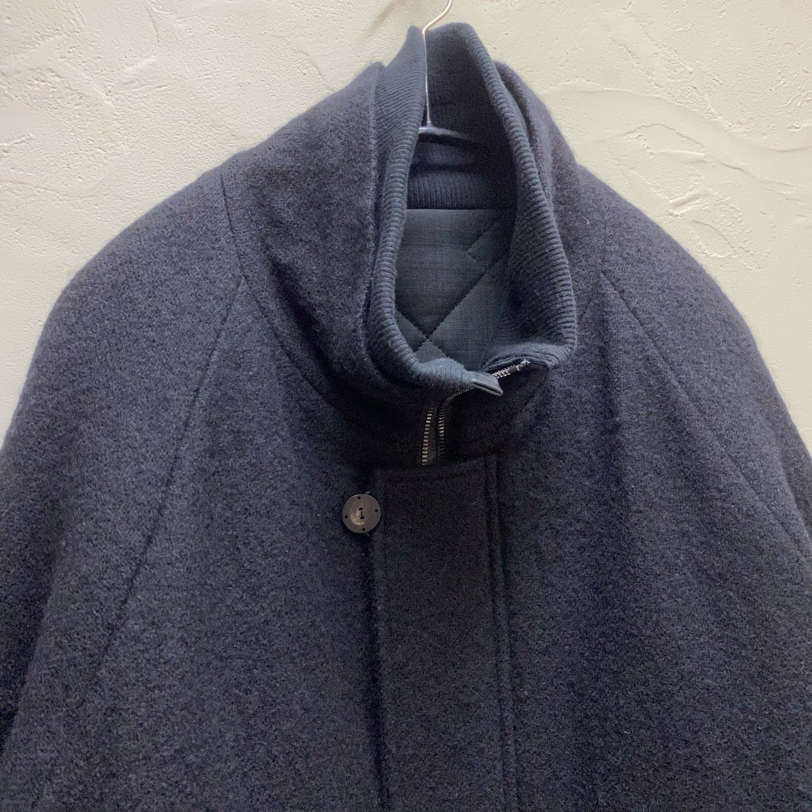 DEVOA デヴォア 22AW L7 coat wool milling ウールミリングコート タグ 