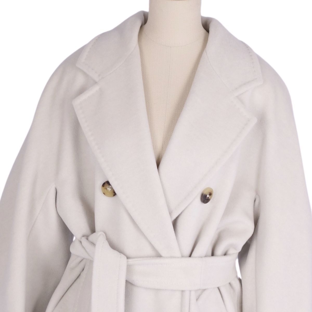 最高峰 MaxMara 白タグ アイコンコート カシミヤ 極美品 マックスマーラ Max Mara 白タグ アイコンコート 101801 - メルカリ