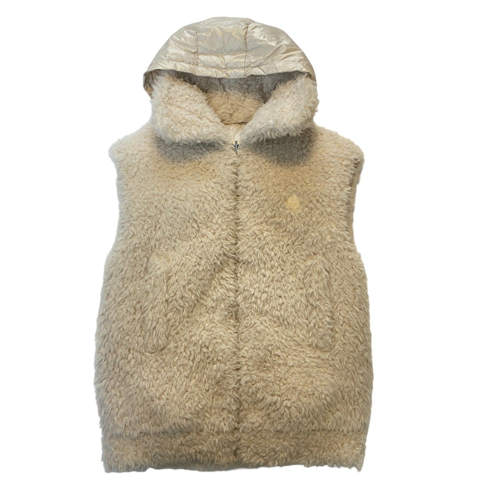 MONCLER リバーシブルダウンベスト 中古・古着通販】MONCLER (モンクレール) リバーシブルダウン