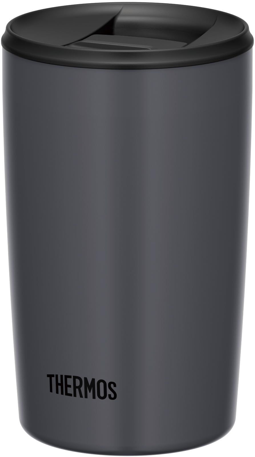在庫処分サーモス 真空断熱タンブラー フタ付き 400ml ダークグレー JDP-401 DGY