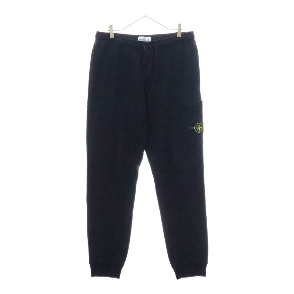 STONE ISLAND ストーンアイランド 20SS SWEAT PANT スウェットパンツ ロゴパッチ付 ブラック 721564551