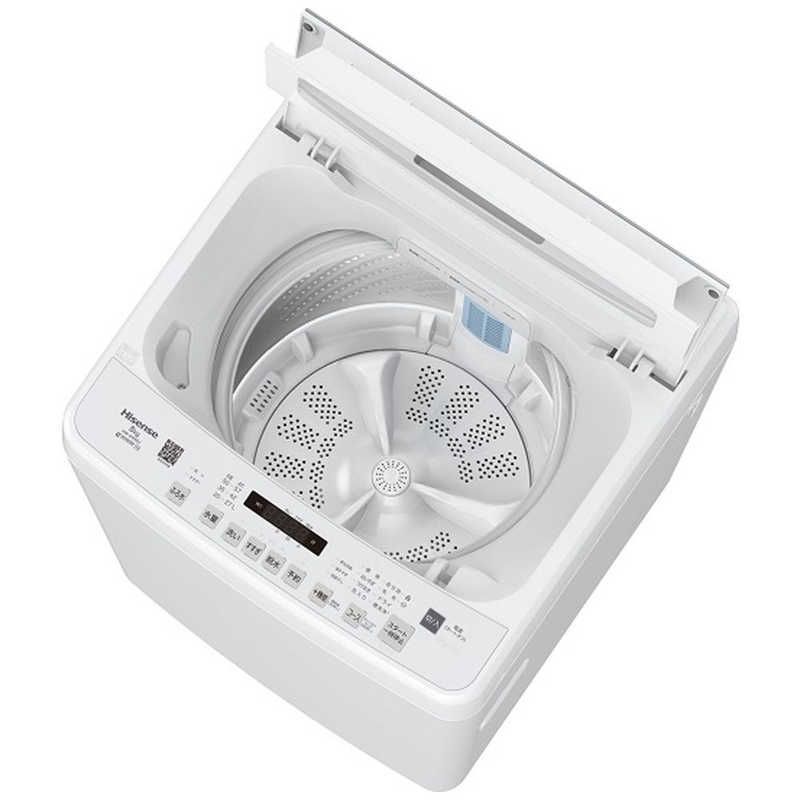 設置無料 ハイセンス 全自動 洗濯機 洗濯8.0kg ホワイト HW-DG80J ♥ 送料無料 WWW_KANDAIZUMI_COM