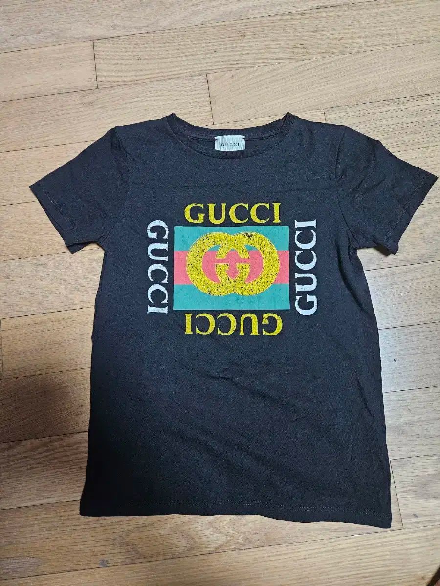 【高品質，2026】 グッチ キッズ GG インターロッキング 半袖 サイズ 8 Tシャツ
