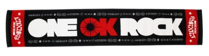 ONE OK ROCK ワンオクロック LUXURY DISEASE JAPAN TOUR 2025 DOME マフラータオル-A